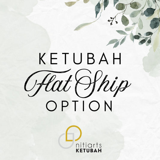 Ketubah Flat-Packaging Upgrade